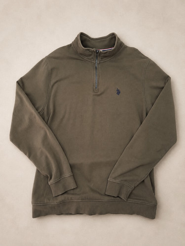 Sweat col zippé polo - sweat,