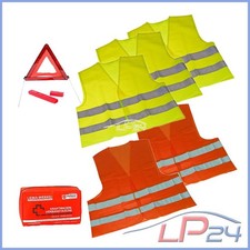 KIT DE SÉCURITÉ 7 PIÈCES TCHÈQUE 3x VESTE D'ALERTE ENFANT 31384778