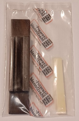 Stewmac polished bridge - stewmac, w/