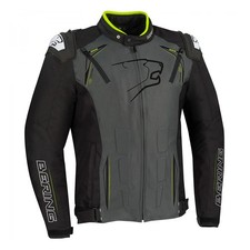 Veste Moto BERING START-R SMLXLXXL Jaune Fluo, Gris, Noir
