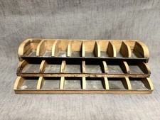 Lot De 3 Casier de tri / range-tiroirs , Horlogerie, Alelier Type Imprimerie