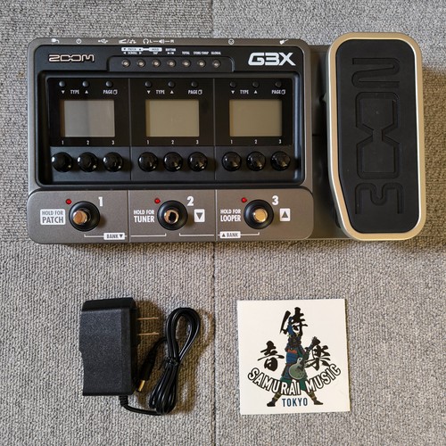 Zoom g3x multi effects guitar - g3x, multi-effects