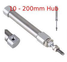 Vérin Pneumatique 10mm Perçage 10- 300mm Hub Double Action Fin de Course