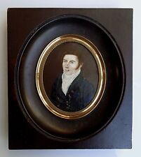 Miniature en ovale  début