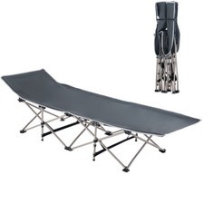 Lit de camping peu encombrant, lit pliant, transat extérieur