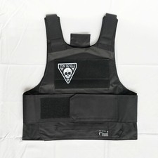 Zen Devils Bullet-Proof Tactical Vest Hook Loop Patch Skull Urban Ninja Techwear