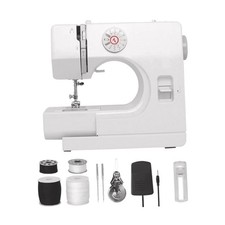 Mini machine à coudre silencieuse pour débutants, projets d'artisanat,
