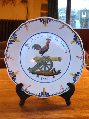 Assiette révolutionnaire - assiette,