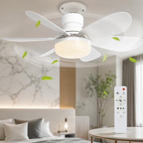 Ventilateur plafond led e27 - led,