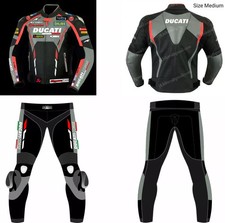 Ducati Moto Cuir Hommes