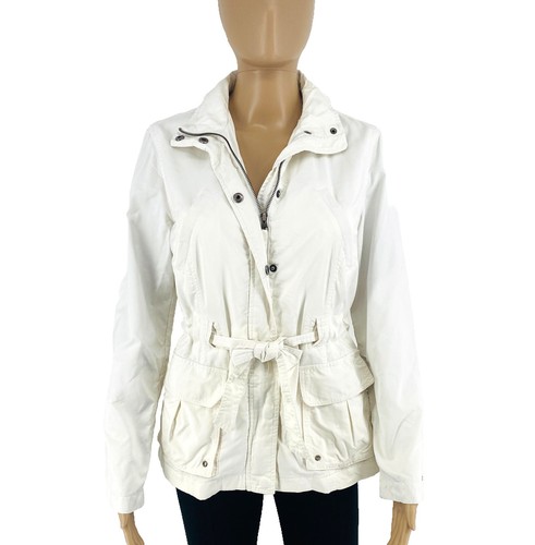 Veste ceinturée blanche - blanche, femme
