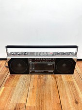 Philips D8022 Boombox Radio K7 Vintage Rétro Années 80 – Enregistreur Cassette F