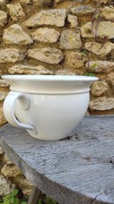 Pot de chambre Faience blanche