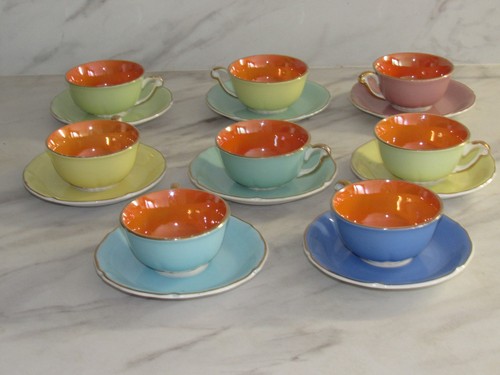 Tasses café et sous - a,