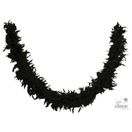 Boa plumes noir - boa,