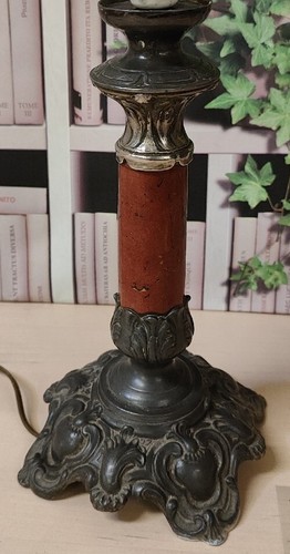 Ancien pied lampe - ancien,