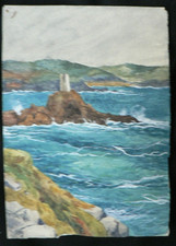 DESSIN ANCIEN AQUARELLE ECOLE