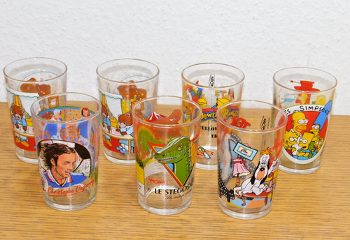 Lot verre amora simpsons - lot, bd