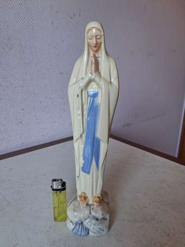Ancienne vierge statue - ancienne,