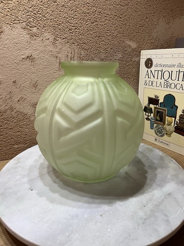 Vase ouraline vert anis art - ouraline,