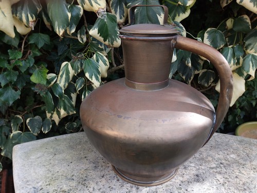 Ancien grande cruche cuivre - cruche,