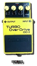 Pédale BOSS OD-2 TURBO OverDrive Made in Japan 2549 testée et fonctionnelle