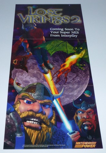 The lost vikings poster - poster,
