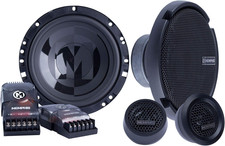 Audio PRX60C Power Reference Series 6.5" Oversize Component Speakers with 1" Twe