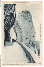 ARLP13-0841-24 - COMBE-LAVAL - Route et le garde-fou sur le précipice de 800 m