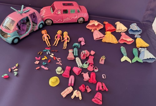 Polly pocket doll lot - pocket,