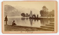 PHOTO photographie Degand à Nice, Lac d'ANNECY Île des Cygnes