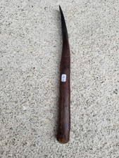 ANCIEN OUTIL ECORCOIR  EN METAL ET BOIS N° 20