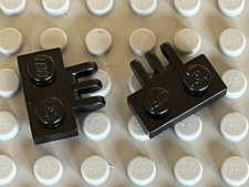 2 x Charniere LEGO Black Hinge Plate 2452 / Set 6285 10040 6741 6290 6271 6274..