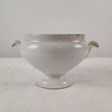 Bas De Légumier Creil Et Montereau Faïence Blanche Circa 1888