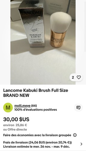 Pinceau luxe maquillage - maquillage, neuf
