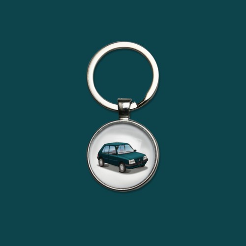 Porte clés peugeot 205 - porte-clés, sacré