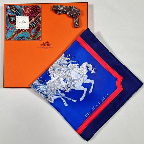 Rare vintage foulard - foulard, soie