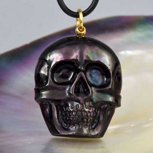 Pendentif tête mort - tête, de