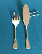 Couvert de service à poisson CHRISTOFLE modèle ALBI métal argenté Couteau Table