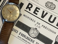REVUE Thommen.  Circa 1945..Calibre 59. ACIER