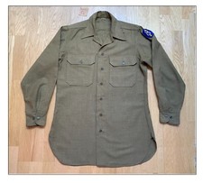 Ww2 US Chemise 8th Bretagne