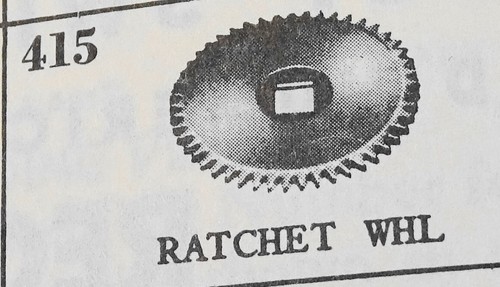 Rochet dessus roue - rochet,