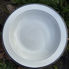 1 Plat Bernardaud nuage Navy Legumes Porcelaine Limoges Bernardeau