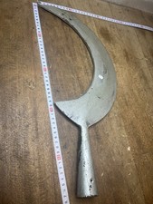 croissant old tool /  OUTIL ANCIEN Coupe Ronce Croissant Forgé  Réf N.10 C