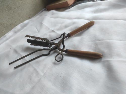 Fer ancien friser et - fer, à