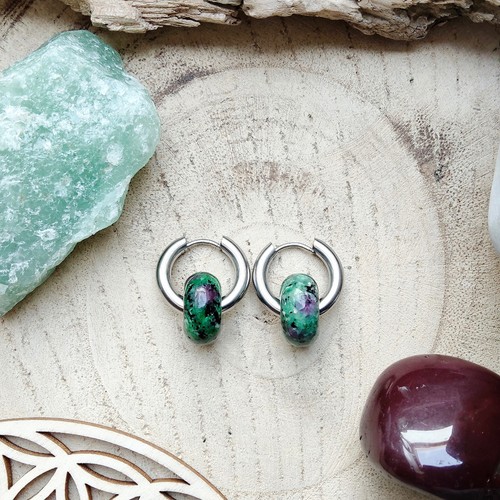 Boucles oreilles créoles - boucles, en