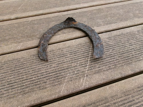 Fer cheval ancien - fer,