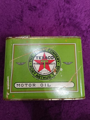Ancien bidon huile moteur - bidon,