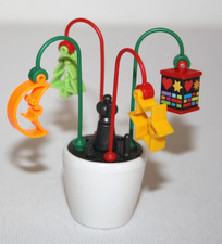 PLAYMOBIL 5494 POT AVEC 4 LAMPIONS LANTERNES PERE NOEL TRAINEAU