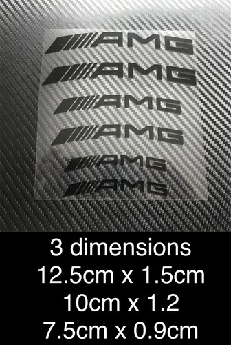 Lot stickers amg - amg, pour